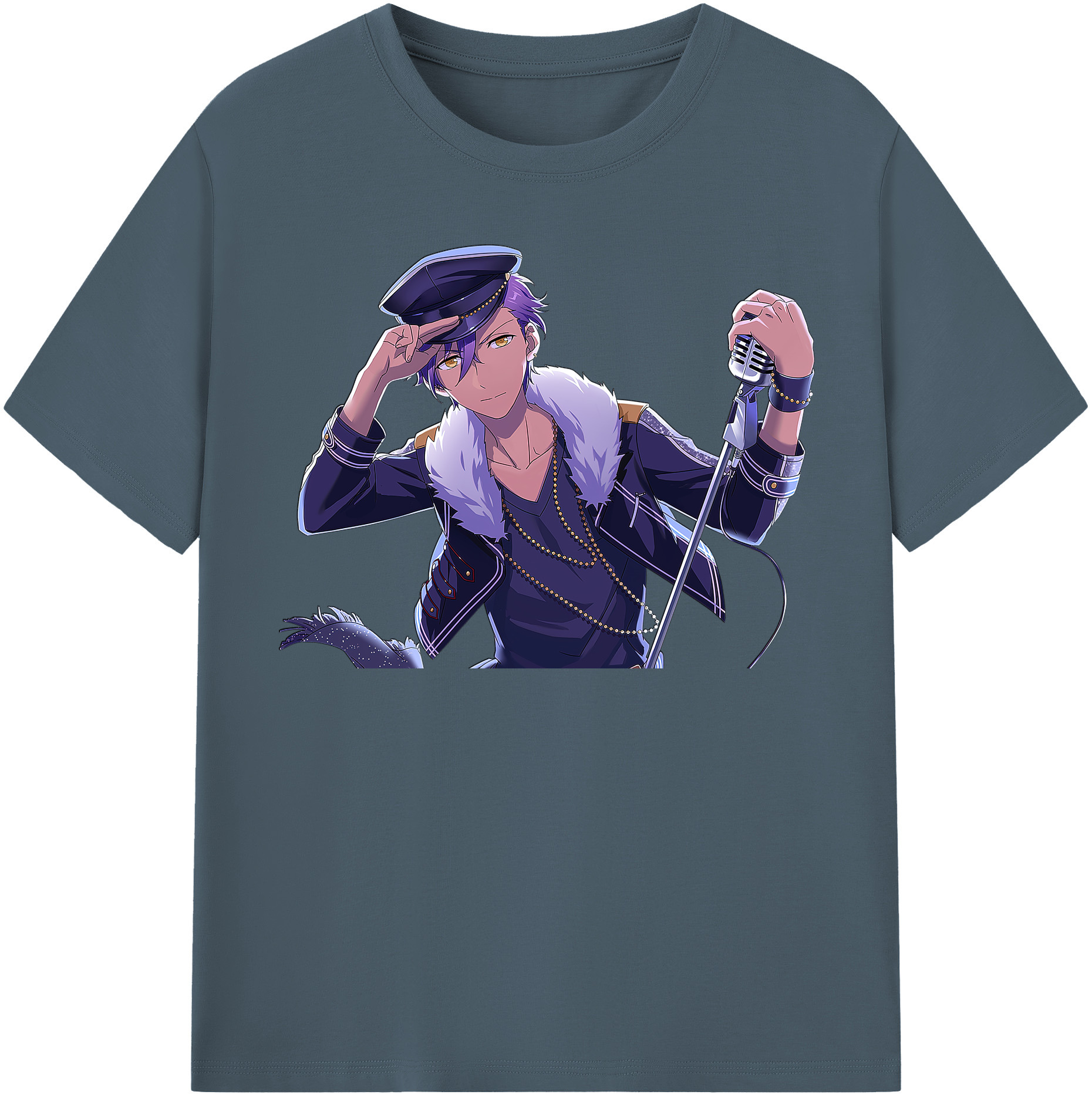 （画像用） あんさんぶるスターズ! Ensemble Stars 綿100％半袖Tシャツ（フロントプリント）